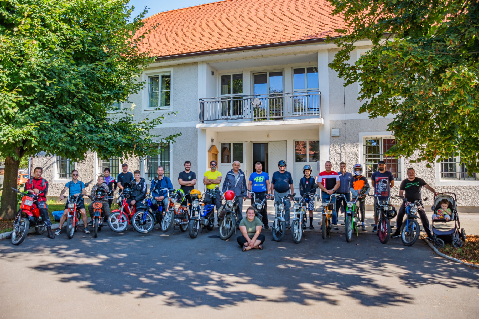 Udeleženci prvega MOPED Mur, 2023